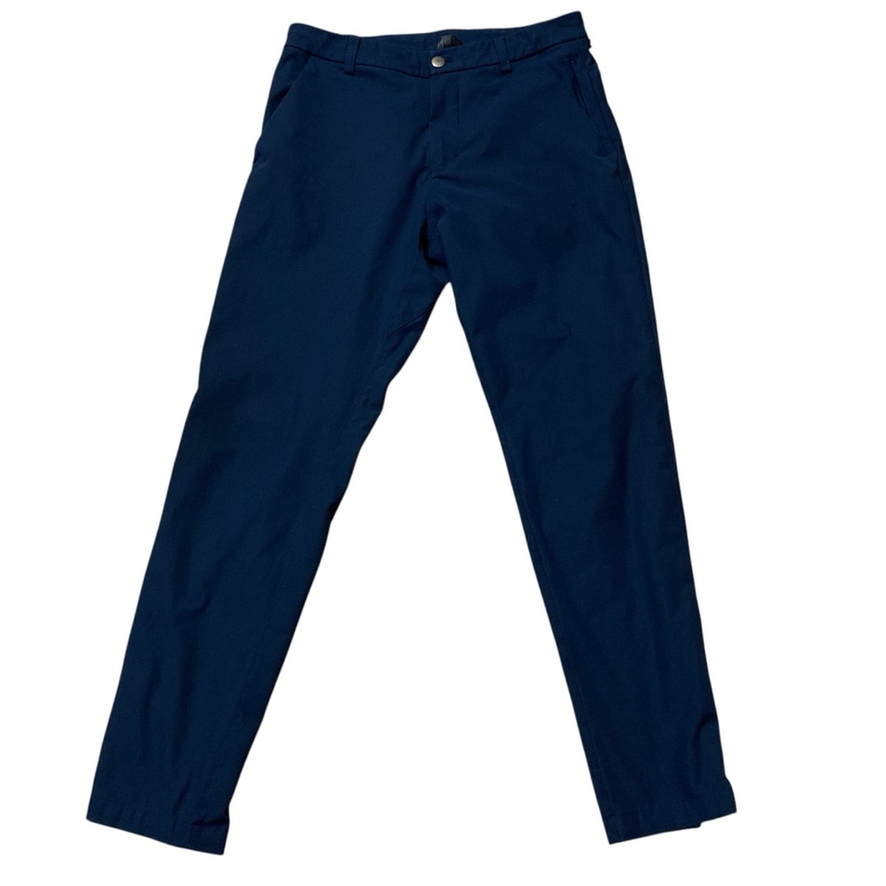 Men's Lululemon Commission Pant Classic Warpstreme 32" Navy Blue Size 31